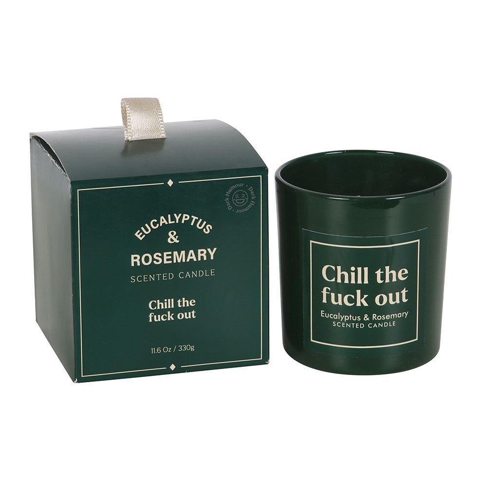 Something Different - Sweary Chill Out Eucalyptus & Rosemary Bougie Parfumée - Multicolore